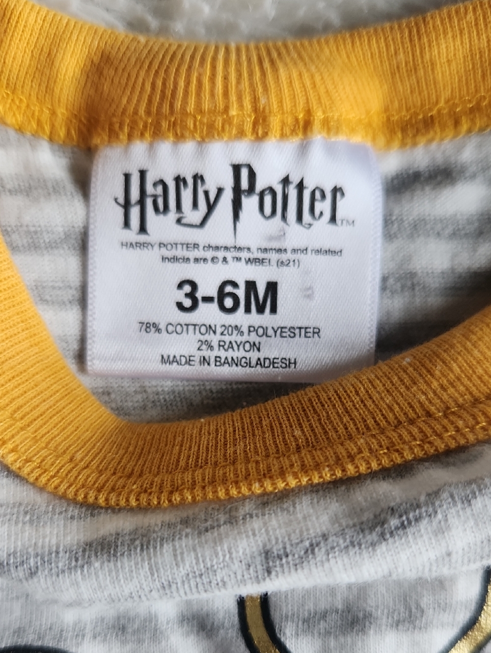 Harry Potter Long Sleeve Bodysuit Bundle - Picture 7 of 14